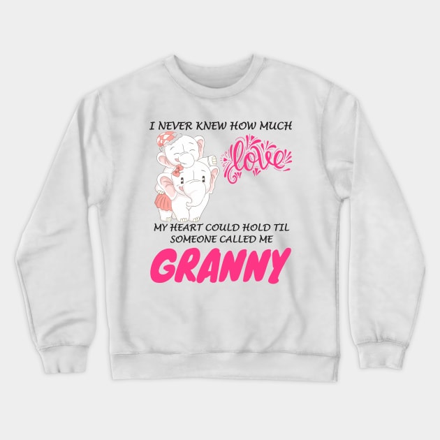 I never knew how much love my heart could hold Crewneck Sweatshirt by WorkMemes